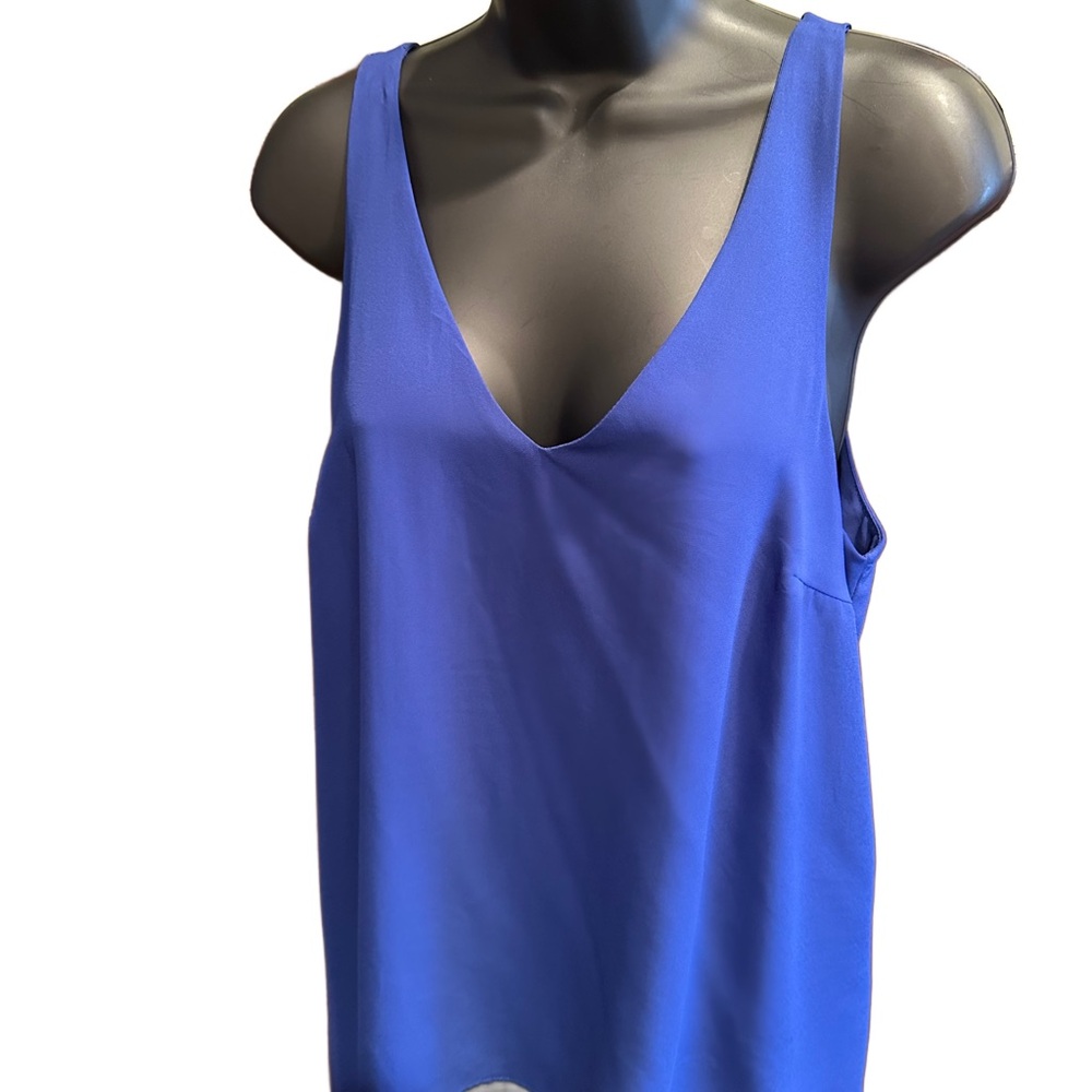 Blue Sleeveless Women's Top L from Veronica M.